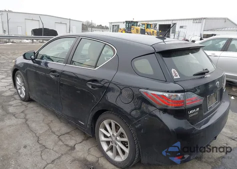 2012 Lexus Ct 200H Premium from USA, damaged, VIN JTHKD5BH8C2109682